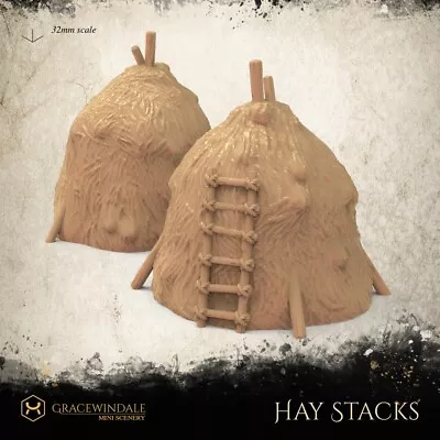 Gracewindale Mini Scenery - Hay Stacks X2 • $15