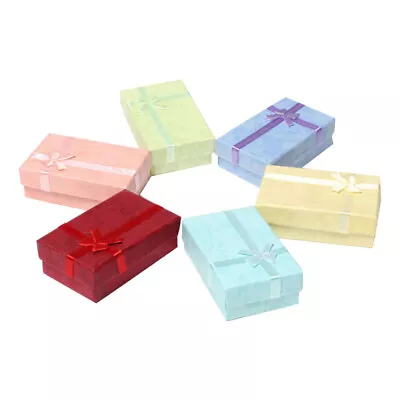  12 Pcs Christmas Gift Boxes Bulk Necklace For Jewelry Valentines Ring • £11.38