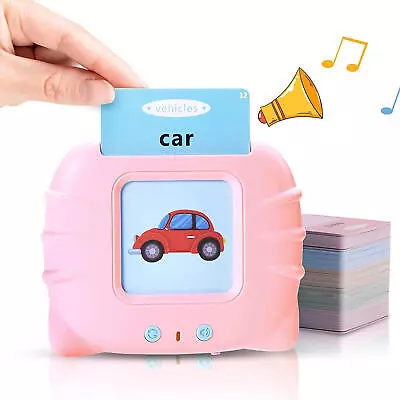 Talking Flash Cards Learning Toys For 2 3 4 5 6 Year Old Boys Girls Toddlers Toy • $23.89