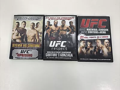 Lot Of 3 UFC 68/74/104/105 DVDs Randy Couture MMA • $10