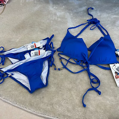 CC1 VODA SWIM LOT OF 4 Blue Bikini Retails $200+ SZ XS FREE SHIP W/AUCTION • $65