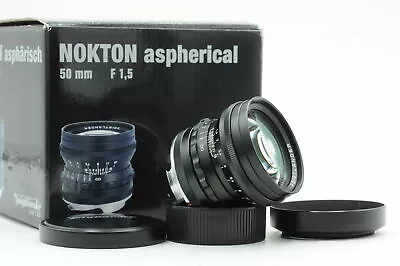 Voigtlander Nokton 50mm F1.5 ASPH Lens VM Leica M Mount #290 • $733.95