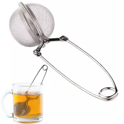 Tea Ball Mesh Infuser Strainers Stainless Steel Snap Ball Coffee Filter Strainer • $7.50