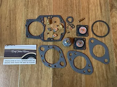 New Complete Ford Falcon XK XL XM XP 1BBL Carburetor Rebuild Kit Autolite • $119.95