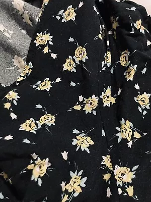 $12 • Buy ASOS Floral Skater Dress UK 20 AU 18