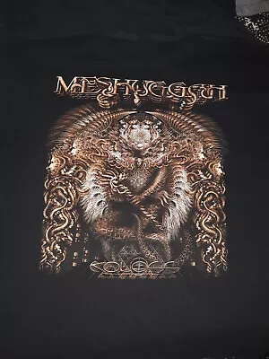 Meshuggah 2012 Tour Gift For Fan Short Sleeve Black All Size Shirt VC917 • $21.84