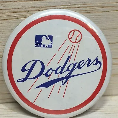 VTG LA Dodgers Pin -1.5 Inch - 4 Cm - Metal - MLB - Made In USA - Los Angeles • $6.99