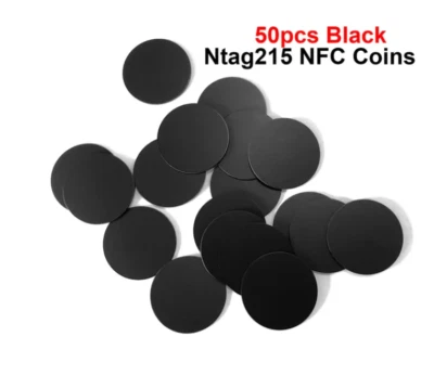 NTAG215 NFC PVC Coin Round Card Tag For TagMo Forum Switch Type2 Amiibo Chip • $3.75