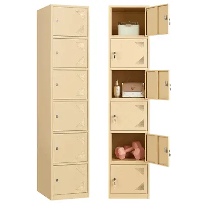 Metal Locker CabinetLocker Storage Cabinet For Hospital School Gym Hotel Club • $89.99