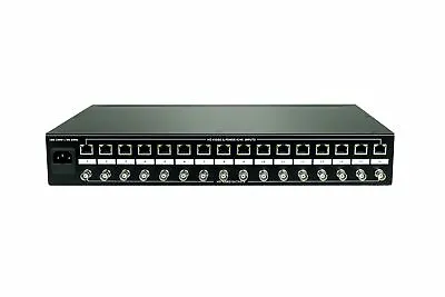 Kit Of 16 Channel Video Balun Power Supply Passive Video Receiver Hub • $289.99