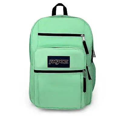 JANSPORT Big Student Backpack/Rucksack Mint Chip EK0A5BAHW221 Free Delivery • £41.95