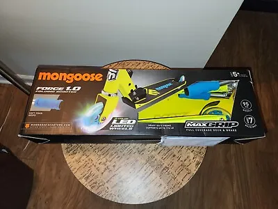 Mongoose Force 1.0 Folding Scooter With LED Lights • $50