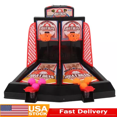 Mini Basketball Game 29PCS Tabletop Game Set Desktop Toys Arcade Basketball Gam • $10.99