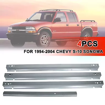 Truck Bed Floor Supports Crossmembers Cross Sills For 94-2004 Chevy S-10 Sonoma • $135.99