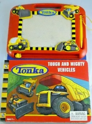 Tonka Magnetic Magic Drawing Writing Board Pad Etch A Sketch Book Toy • $49.50