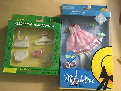 Madeline Doll Flower Girl Outfit & Accessories Set MNIB • $88
