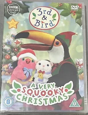 3rd & BIRD - A VERY SQUOOKY CHRISTMAS CHILDREN'S DVD New Sealed Free Post R2 Uk • £7.75