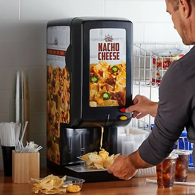 Commercial Nacho Cheese Chips Sauce Dispenser 110 Oz Bag Warmer Carnival King • $417.37