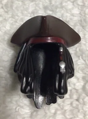 Lego Captain Jack Sparrow TRICORNE Hat/Hair Headgear For Minifigure • £10