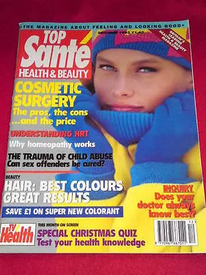 TOP SANTE - COSMETIC SURGERY - Dec 1993 # 10 • £5.99