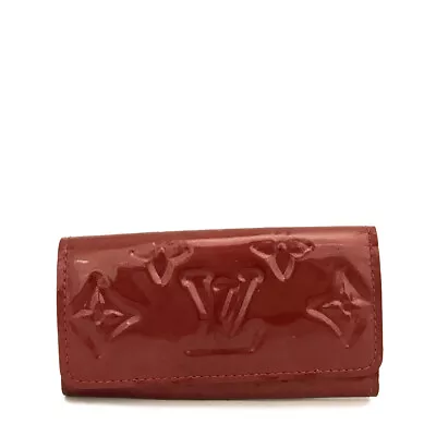 Louis Vuitton Monogram Vernis Leather Multicles 4 Ring Key Case/5X0352 • $1