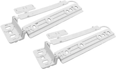 £8.49 • Buy 2x Integrated Fridge & Freezer Door Mounting Bracket Fixing Slide Kit For AEG