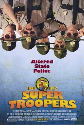 Super Troopers Original Rolled 27x40 Movie Poster 2001 Vermont State Police  • $35