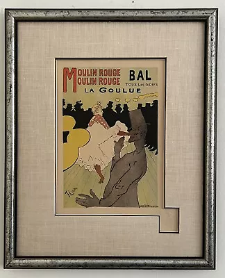 Toulouse Lautrec 'moulin Rouge'  Maitres De L'affiche #122 Orig 1898 Lithograph • $5000