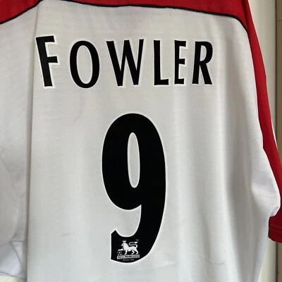 £55.99 • Buy LIVERPOOL Original Football Shirt Away 1998 1999 Fowler 9 XL Reebok Vintage