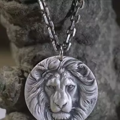 Lion Tiger Ocelot Cat Jewelry Animal Feline Pendant Necklace • $12.58