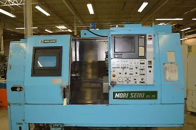 Mori-seiki Zl-15 Twin Turret Cnc Lathe Fanuc 15tt Control Led Monitor Turbo Chip • $5484.85