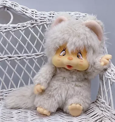 Adorable Beige Nyamy Cat Kitten Peppi Monchichi Monchhichi  Washino • $54