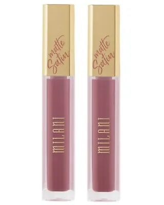 MILANI Lip Creme Matte Satin 04 Plush Amore Satin Matte (2 PACK) • $12.95