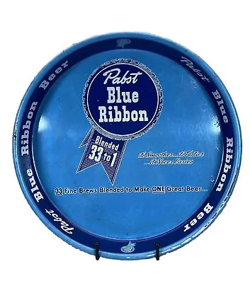 RARE Vintage Pabst Blue Ribbon 33 To 1 Beer Tray 13  No. 1023 Milwaukee WI 🍺 • $89.87