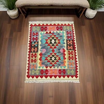 Afghan Handmade Kilim Rug • $129