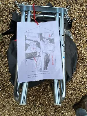 £40 • Buy Roll Out Fire Escape Ladder,  23’ Feet,  Complete With Instructions, Prompt Post