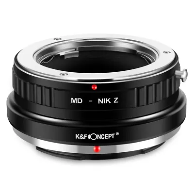 K&F Concept MD-NIK Z Lens Adapter For Minolta MD Mount Lens To Nikon Z Camera Z7 • $31.58