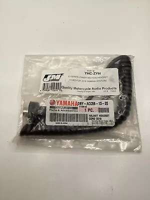 J & M  Z-Series Lower Section Headset Cord HC-ZYH For 2018 Yamaha Venture • $68.84