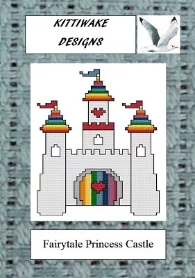 Fairytale Princess Castle Cross Stitch Kit. Kittiwake Beginners Kit • £4.25