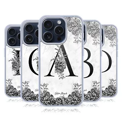 NATURE MAGICK B&W MARBLE MONOGRAM 1 GEL CASE COMPATIBLE W/ APPLE IPHONE/MAGSAFE • $24.95