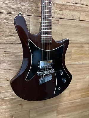 Guild Vintage S-60 Guitar 1979. Made In USA. Walnut Finish 8lbs 8oz W/hard Case • $999