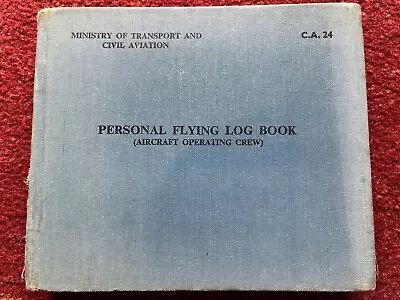 Eagle Airways Cabin Crew Manual 1957-58 64 Pages Completed The Rest Blank • £49.99