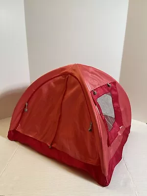 American Girl Great Outdoors Pink Camping Tent For All 18  Dolls RETIRED 2012 • $19.99