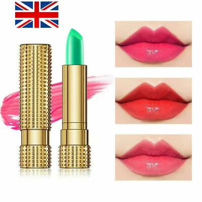 £3.43 • Buy Aloe Vera Magic Lip Balm Temperature Color Change Natural Moisture Lipstick 2022