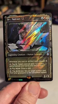 1x Dr. Madison Li Fallout Mythic Showcase Surge Foil #869 NM - Magic MTG PIP X1 • $19.99