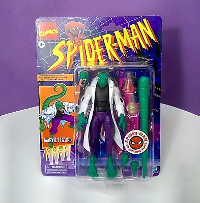  Marvel Legends Retro Spider-Man Lizard 6  Figure Walmart Exclusive ( READ ) • $74.99