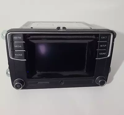 Volkswagen Jetta Bluetooth CD Player Radio OEM Model # L56VW2  Untested • $60