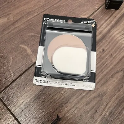 CoverGirl 520 Creamy Natural Simply Clean Powder Foundation 0.41 Oz • £10