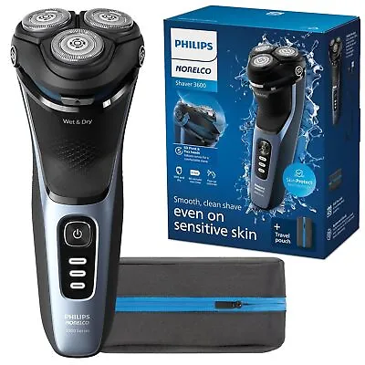 Philips Norelco Shaver 3600 Rechargeable Wet & Dry Electric Shaver With Pop-Up • $61.99