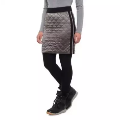 Alp N Rock Milan Skirt Birch Apres Ski Quilted Puffer Down Skirt Size Xsmall • $124.99